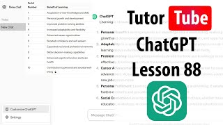 ChatGPT  Lesson 88  Math Mentor [upl. by Noelani]