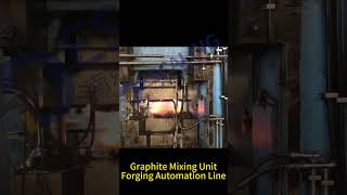 Graphite Spray System for Forging Automation Line inductionheating graphite lubrication [upl. by Arvad]