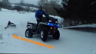 The Ultimate Showdown CanAm Outlander 500 vs Polaris Sportsman 570 [upl. by Trillbee886]