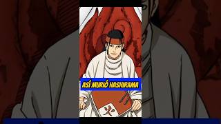 Así fue la muerte de hashirama naruto narutoshippuden hashirama anime [upl. by Hillman]