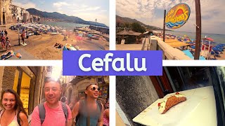 CEFALU  A Perfect Day Trip From PALERMO 🇮🇹 [upl. by Vardon316]