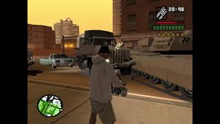 Fight with police GTA San Andreas [upl. by Loralyn239]