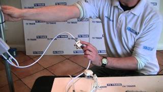 How to Install Power Passing TV Splitters [upl. by Shelman309]