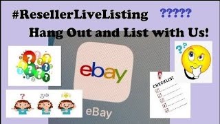 54 Saturday RESELLER LIVE LISTING 1pm EST12pm CST Working TOGETHER [upl. by Tamar]