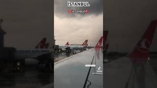 İstanbul havalimanı yağmurla gidiyoruz THY istanbul travel fypシ゚viral istanbulhavalimanı fypシ゚ [upl. by Dekeles899]