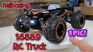 Haiboxing 16889 4WD 116 Brushless Waterproof Offroad Monster Truck RC Car RTR [upl. by Neille]