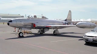 Lockheed T 33A Shooting Star [upl. by Ocsirf102]