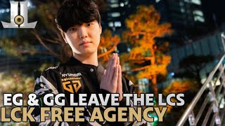 GG and EG Leave the LCS LCK Free Agent Madness  2024 LoL Offseason [upl. by Huberto878]