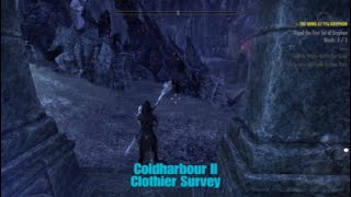 ESO Coldharbour II Clothier Survey Location The Elder Scrolls Online Coldharbour 2 [upl. by Rellia]