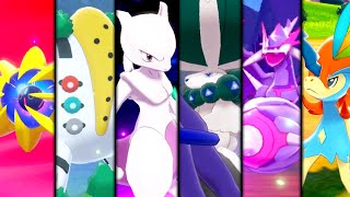 Pokemon Sword amp Shield  All DLC Legendary Pokemon Catches Crown Tundra [upl. by Codding]