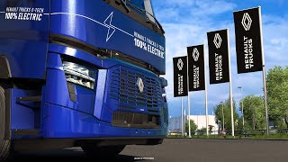 Euro Truck Simulator 2 Renault Etech Eléctrico VR Pico 4 [upl. by Ragse]