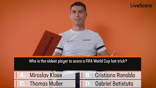 Trivia quiz Cristiano Ronaldo 📊 [upl. by Eanore]