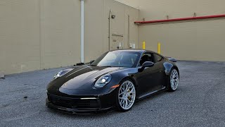 Clean Lowered Porsche 911 911 Porsche cars stance auto sema Porsche911 992 [upl. by Mandelbaum734]