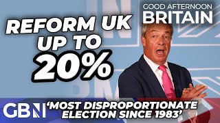 Reform UK BOOST to 20 in NEW poll as Labour drop points Labour will become VERY unpopular [upl. by Nednerb46]