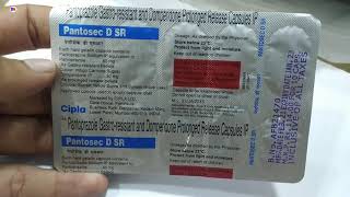 Pantosec D SR Capsule  Domperidone amp Pantoprazole Capsule  Pantosec D SR Capsule Uses review [upl. by Aihsele]