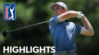 Will Zalatoris shoots 4under 66  Round 4  FedEx St Jude Championship  2022 [upl. by Lyons]