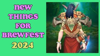 Whats New for Brewfest This year in 2024  World of Warcraft [upl. by Esened970]