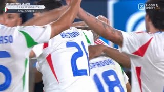 Giacomo Raspadori Goal Francia vs Italia 13 Tutti i Goal e Highlights Estesi [upl. by Eam]