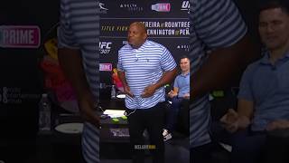 Daniel Cormier struggles taking period pain simulator [upl. by Asilak]