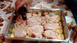 receita de sobre coxa de frango na cerveja [upl. by Idnod44]