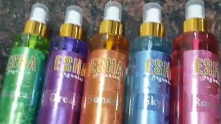 Esha organic body mist review [upl. by Terrance213]