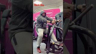 Day 309 Back day back workout fitness gym health workout [upl. by Dirgis384]