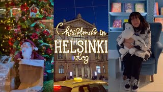 CHRISTMAS TIME IN HELSINKI💫  Ateneum Museum Moomin Shop amp Twinkling Christmas Lights [upl. by Ruben]