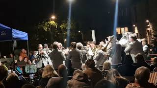 March Punchinello played by Abbey Brass in Delph at Whit Friday Brass Band Contest 24th May 2024 [upl. by Aneladdam239]