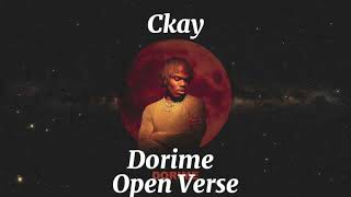 Ckay TY Dolla ign  Dorime Open Verse [upl. by Enitselec]