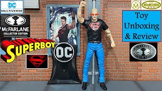 SUPERBOY CONNER KENT Teen Titans Platinum Version of McFarlane Collector Edition  Toy Review [upl. by Hiasi]