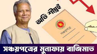 Sanchayapatra New Interest Rate 2024 সঞ্চয়পত্রে বিশাল বাজিমাত সরকারি নির্দেশে ১১টি সঞ্চয় স্কীম [upl. by Eclud]