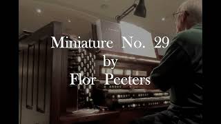 Miniature No 29 by Flor Peeters [upl. by Ahsilad896]