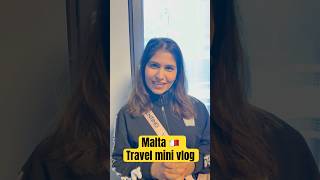 Malta 🇲🇹 mini travel vlog  travel lover 🥰  Luxembourg 🇱🇺 to Malta 🇲🇹 [upl. by Cimbura171]