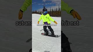 First snowboard trick to learn in the terrain park bigsky snowboarding benetek skiresort [upl. by Staci]