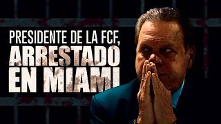 Así fue la detención en Miami de Ramón Jesurún presidente de la Federación Colombiana de Fútbol [upl. by Ycak]