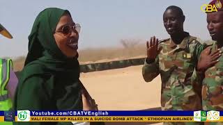 Somali female MP killed in a suicide bomb attack [upl. by Aelaza]