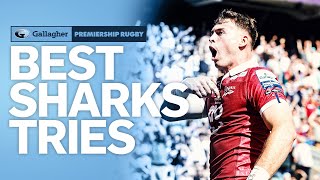 Sale Sharks Best Tries of the Season  Gallagher Premiership 202223 [upl. by Riorsson132]