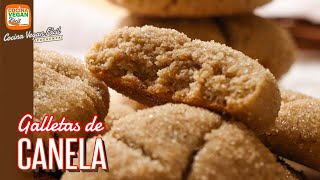 Galletas de canela  Cocina Vegan Fácil [upl. by Mae753]