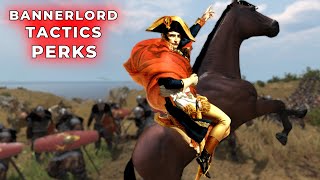 Bannerlord Perks Guide  Tactics Perks Complete Guide To All Tactics Perks amp Bonus At The End [upl. by Aurie639]