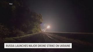 Russia launches major missile and drone attack targeting Ukraines infrastructure [upl. by Lora]