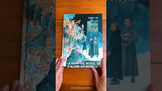 O Nome da Rosa  graphic novel livros livrosemaislivros graphicnovel umbertoeco books [upl. by Leimad]