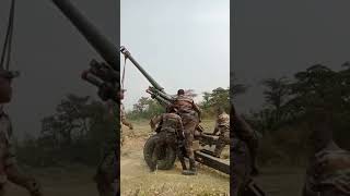 🗣️Artillery test firing 🪖🇮🇳 army bollywood viralvideo shortvideo [upl. by Alexio123]