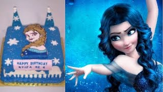 Frozen Elsa  Cake Decoration [upl. by Laural]