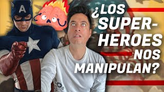 ¿Los Superhéroes NOS MANIPULAN Ft BeckaSalas [upl. by Nolasba]