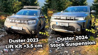 2024 Duster 12 TCe VS 2023 Duster 15 dCI Offroad [upl. by Ahsenwahs]