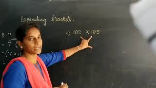 Expanding brackets class 6 [upl. by Cirdec]