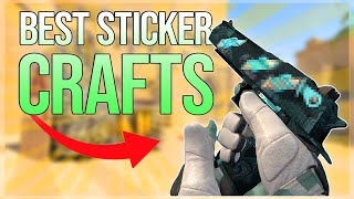 The BEST STICKER CRAFTS in CS2 New Sticker Update in CS2 [upl. by Nadabb]