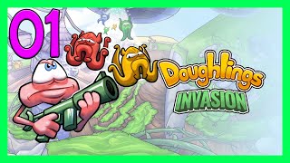 Doughlings Invasion  Parte 1  quotPlayaquot  Gameplay  Sub Español  No Comentado [upl. by Llenoj]