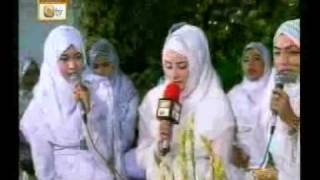 Mehfil e ShabeMeraj2010Khawateen Qaseeda Meraaj [upl. by Ecirahc]