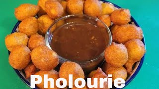 Pholourie with hot Tamarind Chutney [upl. by Eliathan925]